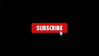 Youtube Subscribe Click Button animation |Notify Bell, Like, Share Button