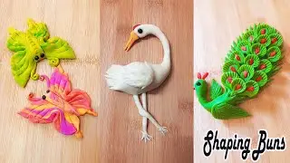 Shaping Buns For Beginners, Buns Shapes By Hands Tutorial, Shaping Whole World