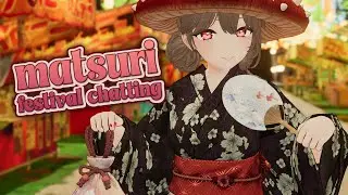 【VRCHAT】Put on your yukata, we're going to the Japanese festival!! 🎇