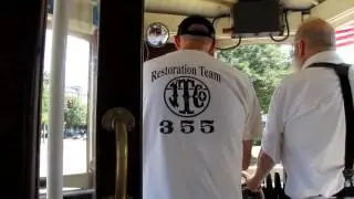 Rockhill Trolley Museum Exec Visits McKinney Ave. Transit