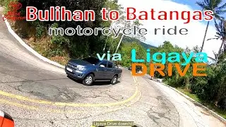 Bulihan  to Talisay, Batangas motorcycle ride, via Ligaya Drive.