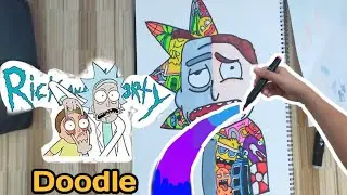 Rick And Morty Doodle | Mr Vince |