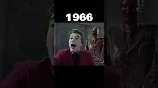 Evolution Of Batman, Joker, And Superman 