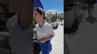 Центральный пляж Сочи..Сочи. Краснодарский край. Август 2024 год