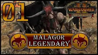 Total War: Warhammer 2 - Legendary Malagor the Dark Omen - Mortal Empires Campaign - Episode 1