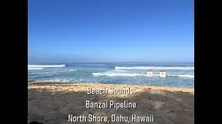 ASMR 5 Hours Beach Sounds - Relaxing Sounds - Waves Crashing North Shore Hawaii