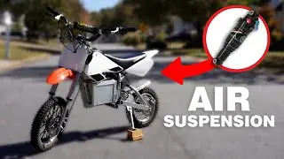 72V Electric Pit Bike Gets Air Suspension! | Razor MX650 to MX3000