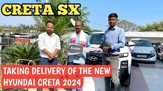 Taking Delivery of New Hyundai Creta Facelift 2024 | Prakash Borah | Assames Vlog
