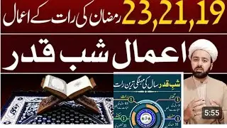 Shabe qadr ki Raat Kya Kya padhna chahiye | shabe qadr Amal shia | Amal 19 Ramzan | ziyart ashura