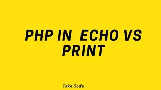 php in  ECHO vs PRINT