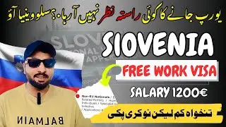 🇸🇮Slovenia Work Permit Visa 2024 | Jobs in Slovenia | Slovenia Free Work Visa | 🇸🇮 job seekers visa