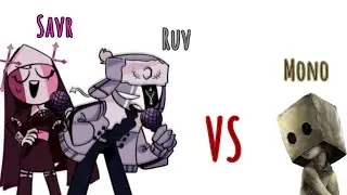 Mono vs Sarv,Ruv |Friday Night Funkin| [Mid-Fight Masses Mod]