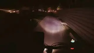 И это максималка? Kugoo m4 pro.  Ночной выезд по городу.