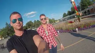 Латвия. Поездка в Сигулду. Парк приключений Tarzans.