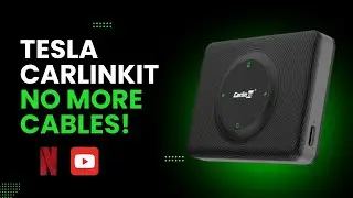 Wireless Tesla Carlinkit to Android Auto & CarPlay | Limited Edition, No More Cables