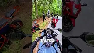Motorcyclist becomes desperate upon hearing about the accident and rushes to help.
