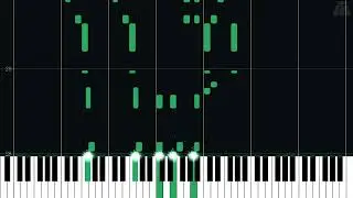 Main Plaza (Night) - Nintendo Land - Intermediate Piano Tutorial