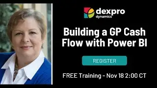 Building a GP Cash Flow with Power BI Training