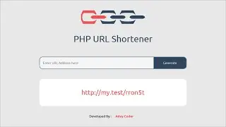 PHP URL shortener 