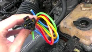 89 Cherokee Replacing a Relay Socket for E-Fan
