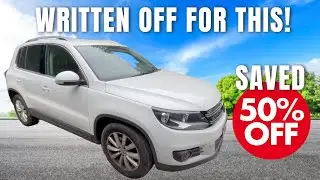 I SAVED OVER £5,000 ON THE PRICE OF THIS CAR - TIGUAN DASHBOARD - AIRBAGS - COPART