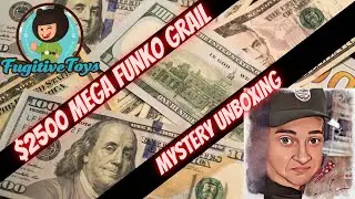 $2500 FUNKO POP MEGA GRAIL MYSTERY BOX!! FUGITIVE TOYS!!