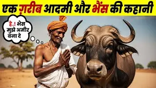 ग़रीब आदमी और भैंस की कहानी