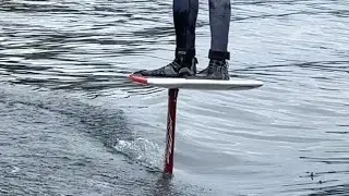 Pump foil on small wave微波水翼