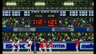 Power Spikes 2 - Neo Geo /Preview /Gameplay