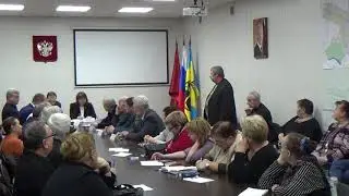 Встреча главы управы района Капотня П.О. Горбатов с жителями района 16 01 2019