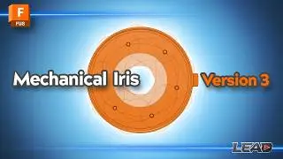 How To Design a 3D Printed Overlapping Blade Mechanical IRIS in Fusion