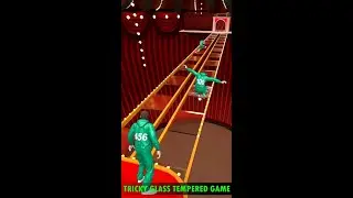 squid game glass bridge death game
