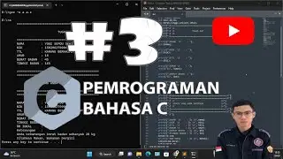 #3 Cara Membuat Kodingan Aritmatika Sederhana - Bahasa C
