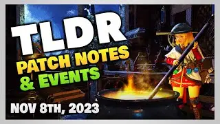 ✨TLDR Patch Notes & Events - Alchemy Buffs, QOL and More | Nov 8th, 2023✨