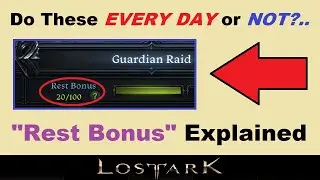 Do These *EVERY DAY* or ~NOT?~.. Lost Ark's 