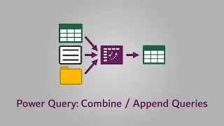 Power Query append | Combine many queries into 1