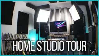 Home Studio Tour - Bedroom Recording / YouTube Video Setup