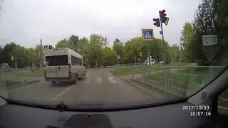 МТС А125ВТ37 на красный по встречке