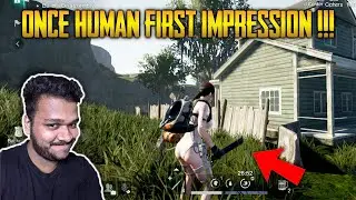 ONCE HUMAN TECHNICAL TEST MOBILE MAX GRAPHICS | CYBERPUNK LEVEL CUSTOMISATION 💀- ONCE HUMAN BETA😍
