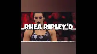 Rhea Ripley's Birthday Present to Natalya #wwe #rhearipley