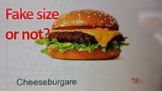 Sparar man pengar på sin cheeseburgare?