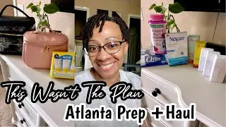 MY DAY DIDN'T GO AS PLANNED | HRT UPDATE + PREPPING FOR ATLANTA + TJ MAXX & WALMART HAUL