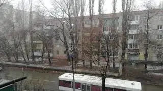 Ура! Снег!