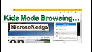 Kids mode browsing | Guide topics