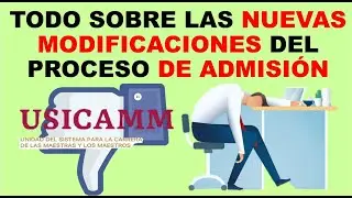 I am a Teacher: NEW MODIFICATIONS TO THE ADMISSION PROCESS