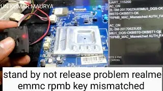 how to repair Realme me led tv not turning on(emmc problem)