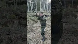 Охота на тяге вальдшнепа. Попал? Попал! На камеру попал...