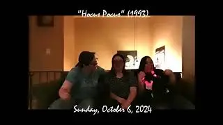 Hocus Pocus (1993) On Couch-Acting PART1 Oct 6 2024