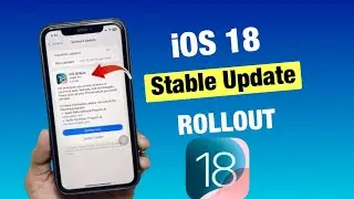 iOS 18 October 2024 New Stable Update | iPhone 13 iOS 18 New Software Update