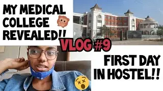 VLOG #9 | LEAVING FOR MEDICAL COLLEGE | HAPPY HARSHITA